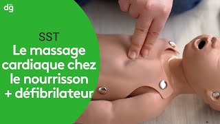 La Réanimation CardioPulmonaire chez le nourrisson RCP  formation SST [upl. by Gessner]