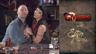 Player Roleplay w Taliesin Jaffe GM Tips w Satine Phoenix [upl. by Nnaycnan]