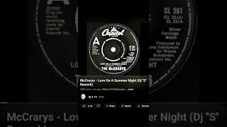 McCrarys  Love On A Summer Night Dj S Rework [upl. by Pietje959]