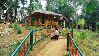 My Dream Farm Design Stairs with Lots of Red Bricks amp Make Fence by My Style on the Island Off Grid [upl. by Neeruam]