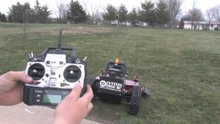 CE52T from Cutting Edge RC Remote Control Mower Controls [upl. by Naujtna954]