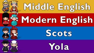 MIDDLE ENGLISH MODERN ENGLISH SCOTS YOLA [upl. by Hanoj]