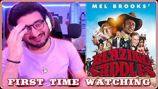 WOW BLAZING SADDLES Was Another Level  Movie Reaction First Time Watching [upl. by Daniels560]