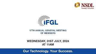 17th Annual General Meeting of Members  IFGL Refractories  31 July 2024 [upl. by Lisbeth]