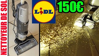 nettoyeur de sol 3 en 1 LIDL SILVERCREST SHBR 560 A1 Floor Cleaner Bodenreiniger type KARCHER FC 5 [upl. by Ninel]