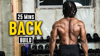 25 Minutes Big Back Workout With Dumbbells  Build Muscle 12 [upl. by Neelyad]