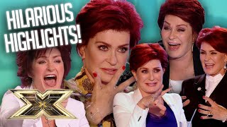 Sharon Osbournes FUNNIEST moments  The X Factor UK [upl. by Cohl]