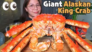 GIANT ALASKAN KING CRAB  Mukbang Philippines [upl. by Nita]