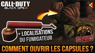 Comment ouvrir les capsules  oeufs  Localisations du Fumigateur  Zombie BO3 SoE  FPS Belgium [upl. by Fini]