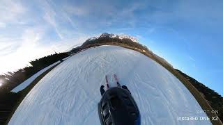 SkiWelt Wilder Kaiser  Die MarcherAbfahrt am MarcherLift in Ellmau [upl. by Cummine]