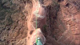 Climbing Ancient Art  Fisher Towers Utah [upl. by Aliakim]