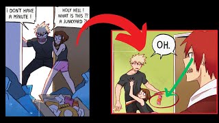 kacchako  Bakugo Cant Believe It  Unexpected situation english comic Dub [upl. by Conger471]