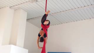 Aerial silks routine  Supremacy [upl. by Annahc]