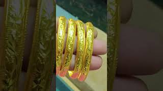 MK Jewellers new design gold bangles light weight 10gmviralvideo goldjewellery youtubeshorts 😍😘 [upl. by Anileve412]