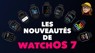 Les nouveautés de watchOS 7 pour votre Apple Watch  WWDC 2020  compatibilité et date de sortie [upl. by Rahas959]