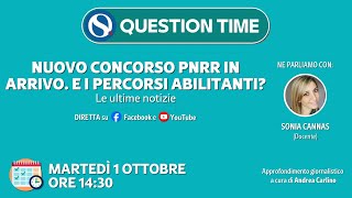 Nuovo concorso PNRR in arrivo E i percorsi abilitanti Le ultime notizie [upl. by Anneis]