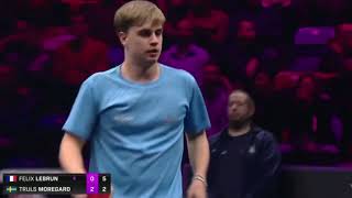 TRULS MOREGARD vs FELIX LEBRUN  WTT FRANKFURT  2024 [upl. by Sisak]