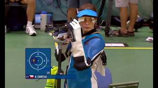 Shooting  Womens 10M Air Rifle 40 Shots  Beijing 2008 Summer Olympic Games [upl. by Merchant]