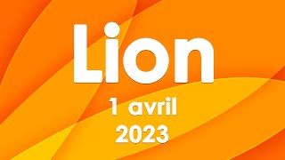 ❤️ Horoscope Lion pour aujourdhui 1 Avril 2023 ♌ horoscope quotidien du tarot Lion [upl. by Nahtanoy]