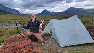 3 Days Camping amp Foraging in Arctic  Fishing Hunting amp Edible Plants [upl. by Thera]