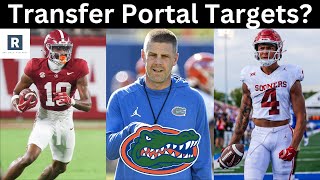 Florida Gators Transfer Portal Targets  Florida Gators Football [upl. by Nysila]