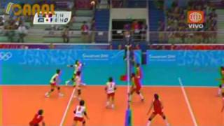 VOLEY PERU  JAPON 2DO SET [upl. by Lazaruk]