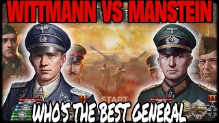 WITTMANN VS MANSTEIN Whos Is The Best Tank General [upl. by Maria]