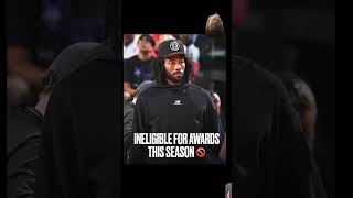 Kawhi Leonard INELIGIBLE FOR AWARDS THIS SEASON DUE TO MISSING GAMES kawhileonard laclippers [upl. by Enner934]