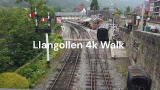 Llangollen Town Wales Morning Walk Through in 4k [upl. by Zalea300]