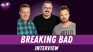 Breaking Bad Cast Interview Bryan Cranston Aaron Paul amp Vince Gilligan Podcast QampA [upl. by Bergren]