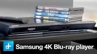 Samsung UBDK8500 4K Bluray Player  Review [upl. by Aymik]