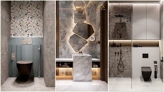 Small Bathroom Interior Design Ideas For Modern Home Contemporary Bathroom Tiles Design Trends 2024 [upl. by Nylrats]