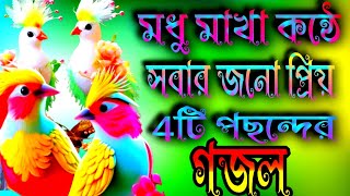 মধু মাখা কন্ঠে সবার জনপ্রিয় চারটি গজল modur counter Jono pero 4th pasander gojol [upl. by Boaten]