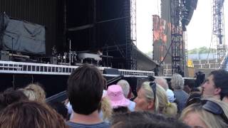 Real World Preshow  Bruce Springsteen  Cork 18th July 2013 [upl. by Raamal]