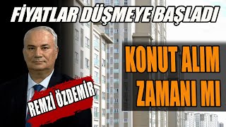 Remzi Özdemir Konut Fiyatları Düşmeye Başladı Alım Zamanı mı [upl. by Neehar816]