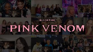 BLACKPINK Pink Venom Reaction mashup [upl. by Ajed]