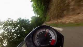 suzuki sv 650 chase yamaha r6 insane onboard cam [upl. by Haggi]