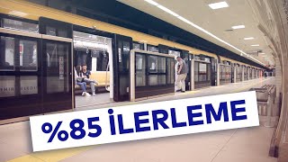 ÇEKMEKÖY SULTANBEYLİ METRO HATTI HIZLA İLERLİYOR [upl. by Eehc]