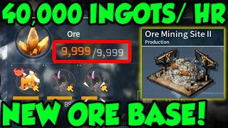 BEST PALWORLD ORE MINING BASE AFTER ORE MINING SITE UPDATE Fastest Palworld Ingot Farm [upl. by Donohue]