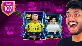 Welcome CR7 amp Jairzinho Road to 107 OVR Continues  FC MOBILE [upl. by Annaik]