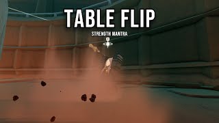 NEW Table Flip Mantra  Strength Deepwoken [upl. by Eleonore]