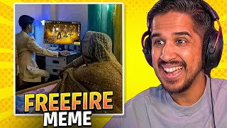 FUNNIEST FREE FIRE MEME REVIEW 🤣💀 [upl. by Kiraa]