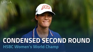 Condensed Second Round  2024 HSBC Womens World Championship [upl. by Yht]