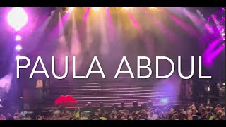 Paula Abdul  Last 4 songs of concert Knocked Out  Forever Your Girl video 7 of 7 Paulaabdul [upl. by Ahsieki]