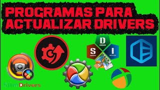 🥇9 MEJORES PROGRAMAS PARA ACTUALIZAR DRIVERS 2024💻✅ FÁCIL y RÁPIDO🚀💥 [upl. by Irotal]