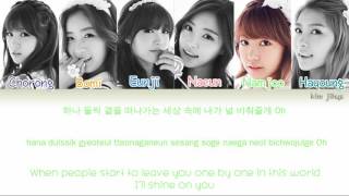 Apink 에이핑크  NoNoNo Lyrics HanRomEngColor Coded TBS [upl. by Notsla]