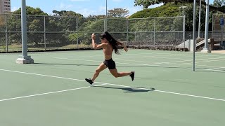 Rectangular sprint half basketball court [upl. by Blumenthal]