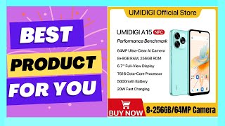 UMIDIGI A15 A15C Smartphone NFC Android 13 67quot FHD [upl. by Christyna]