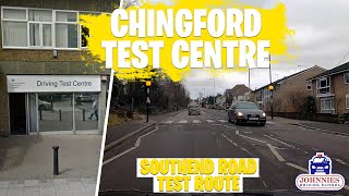 CHINGFORD TEST ROUTE  SOUTHEND ROAD  CHINGFORD DRIVING TEST CENTRE [upl. by Gleeson]