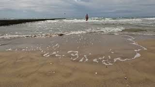 Jesolo beach  summer in Italy [upl. by Atekihs]